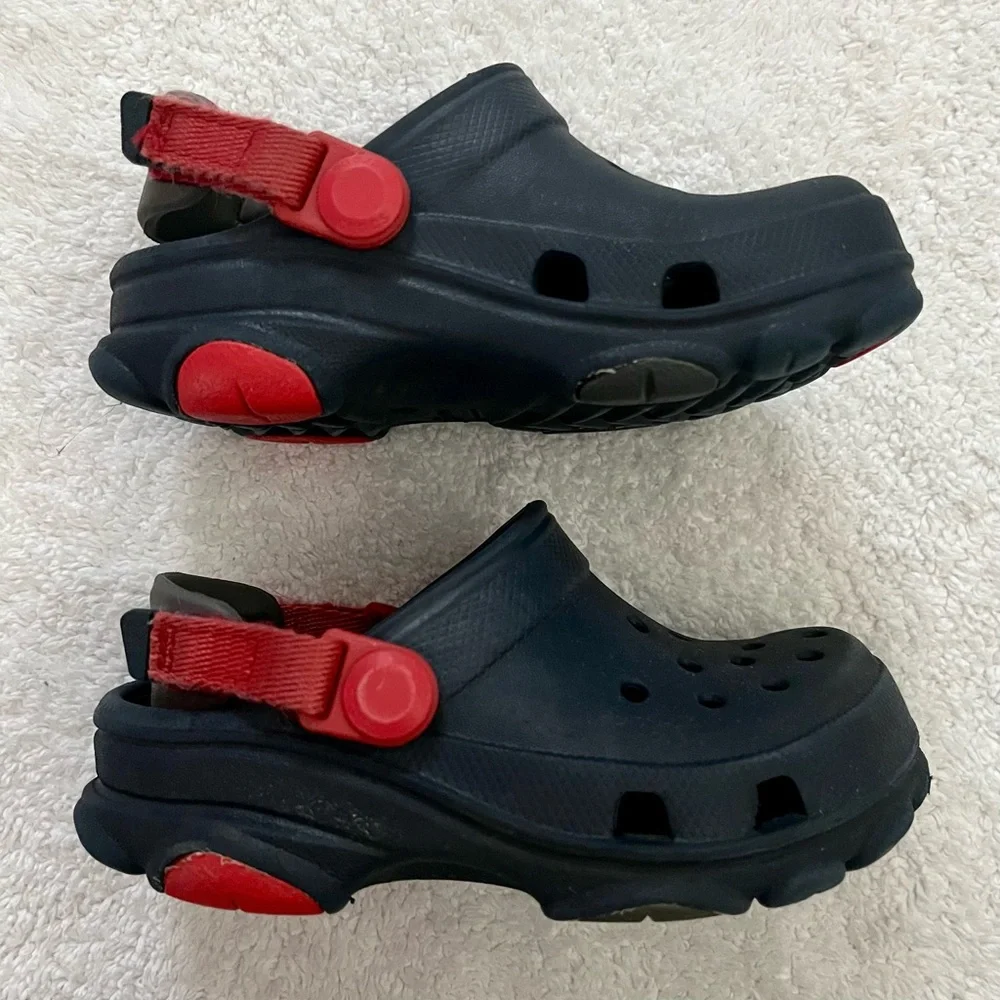 CROCS ventilated heel sole